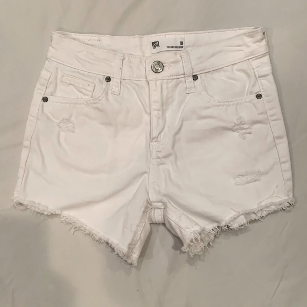 Tillys RSQ Vintage High Rise shorts girls size 10